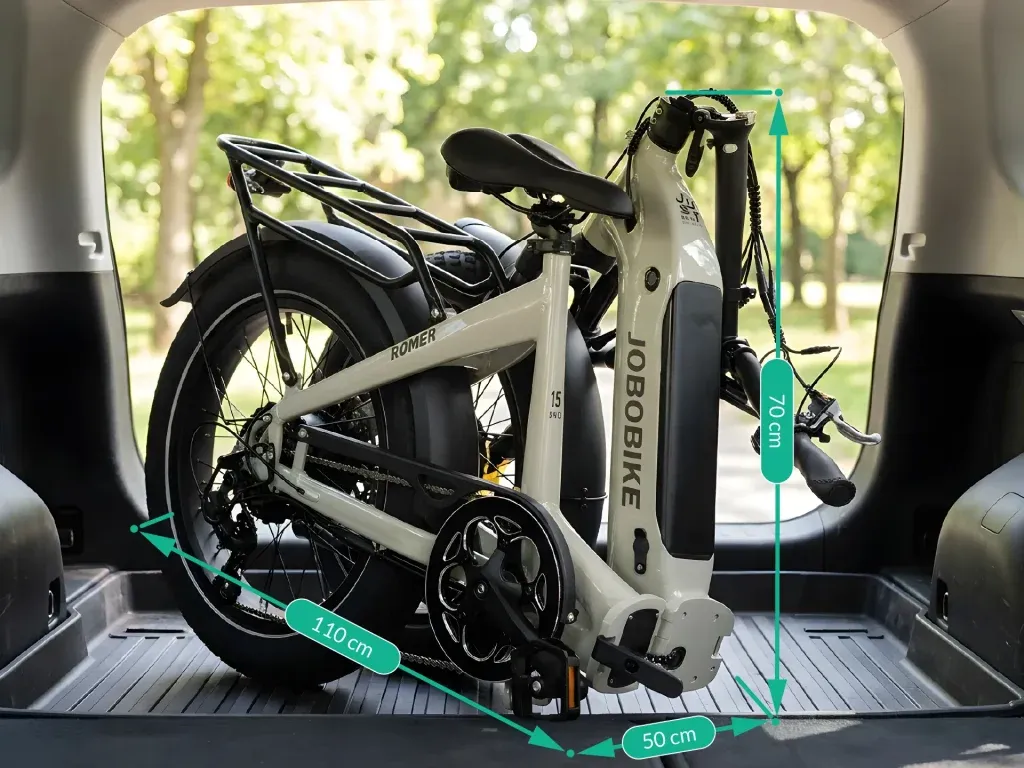 Rower elektryczny JOBOBIKE Romer