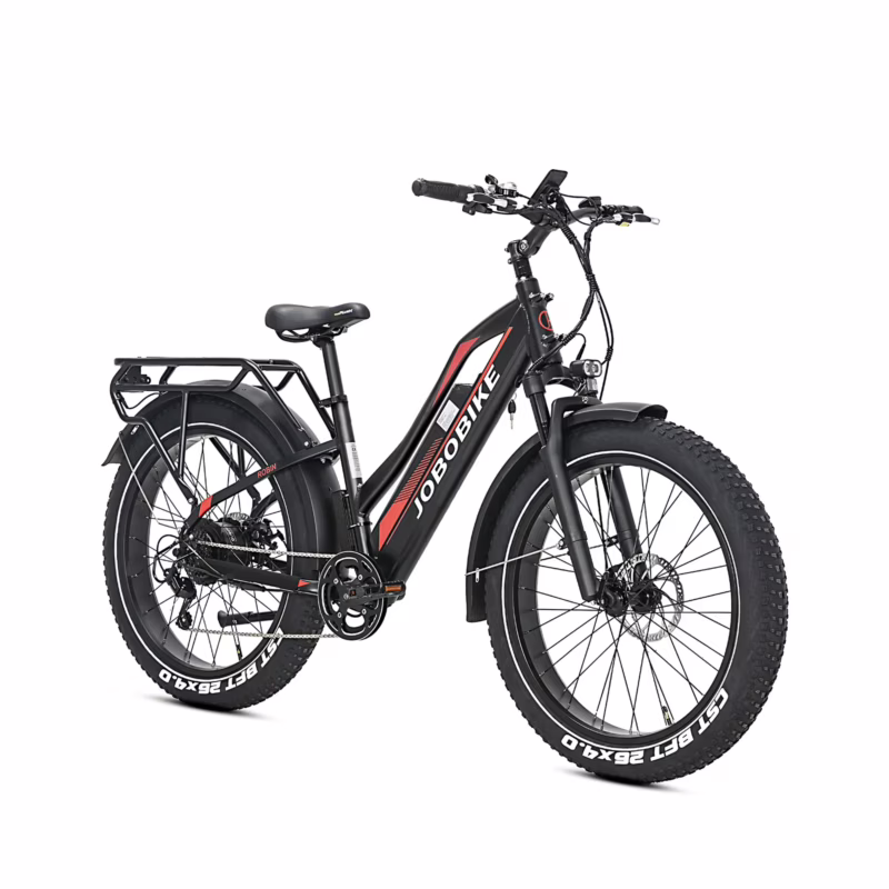 Rower elektryczny JOBOBIKE Robin mid step czarny