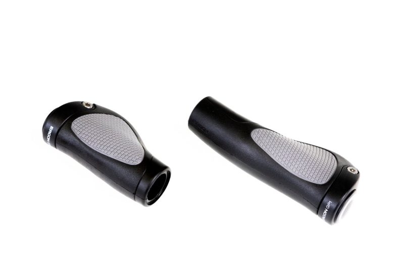 Chwyty rowerowe Gazelle Ergon Grip GP1-L G 130/95 czarne