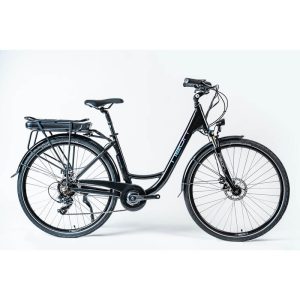Rower elektryczny Neon Raya royal black