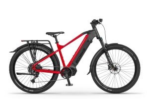 Rower elektryczny Ecobike RX 500 czarno-czerwony SUV