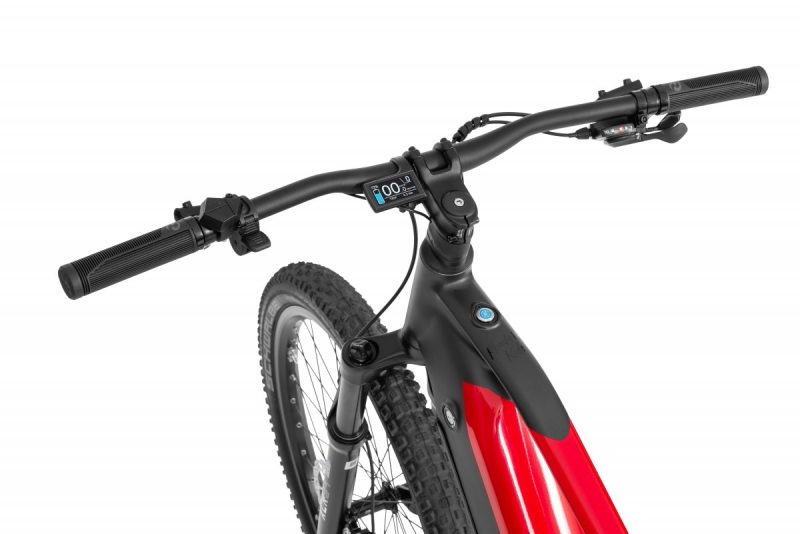 Rower elektryczny Ecobike RX 500 czarno-czerwony