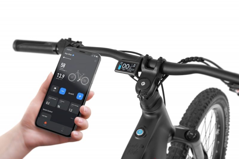 Rower elektryczny Ecobike RX 500 czarno-czerwony