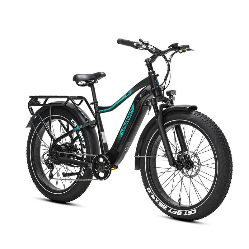 Rower elektryczny JOBOBIKE APEX czarno zielony