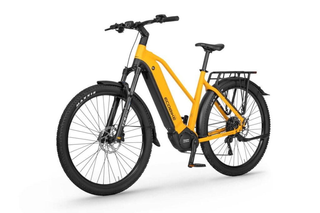 Rower elektryczny Ecobike Expedition SUV żółty