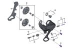 Przerzutka tylna Shimano Tourney RD-TX800 7/8rz SGS