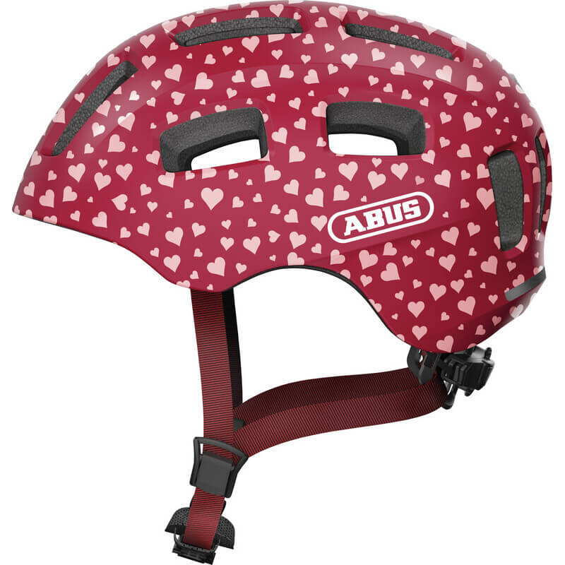 Kask rowerowy dziecięcy Abus Youn-I 2.0 Cherry Heart