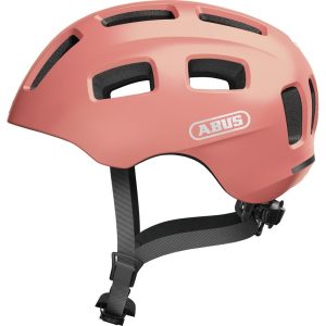 Kask rowerowy dziecięcy Abus Youn-I 2.0 różowe złoto