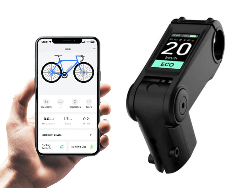 JOBOBIKE Luxe wyświetlacz z bluetooth