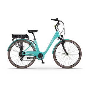 Rower elektryczny Ecobike Traffic miętowy