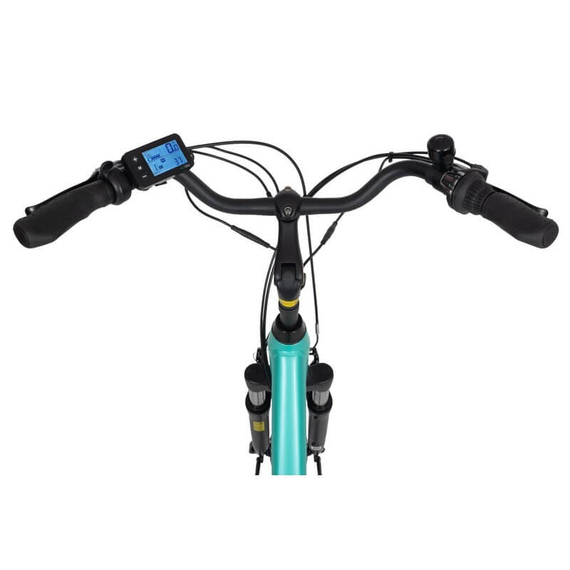 Rower elektryczny Ecobike Traffic miętowy