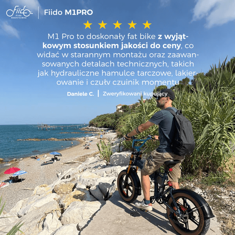 Rower elektryczny Fiido M1 Pro Fatbike