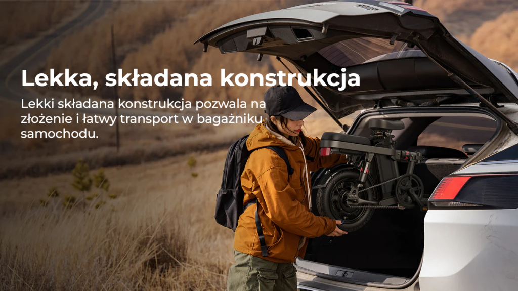 ENGWE T14 lekka, składana konstrukcja