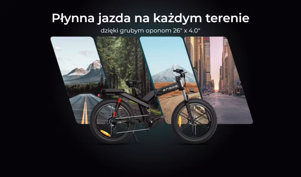ENGWE X26 płynna jazda w każdym terenie