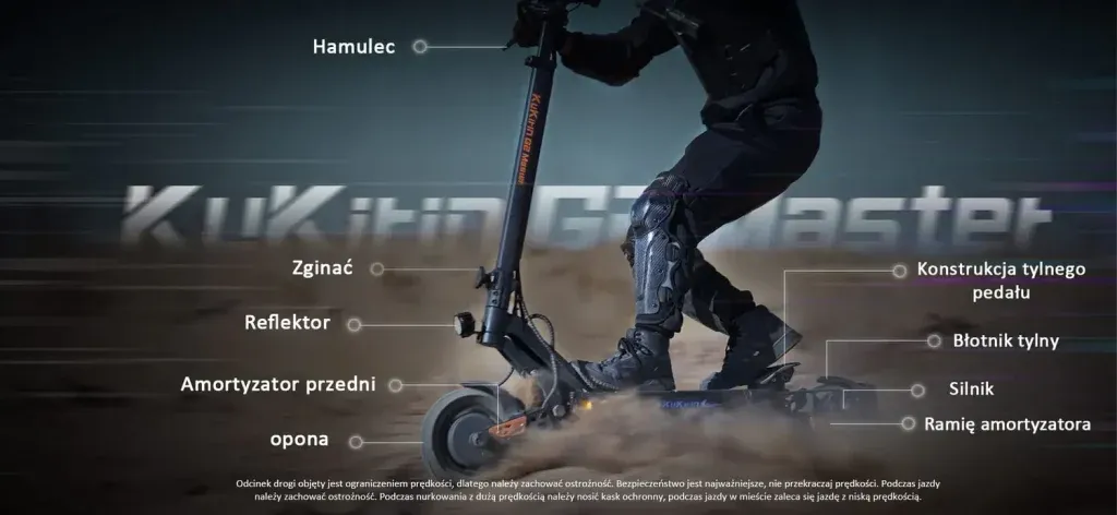 Hulajnoga elektryczna KuKirin G2 Master