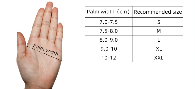 ROCKBROS rozmiarówka