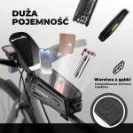 Sakwa rowerowa Rockbros B68 na ramę z uchwytem na smartfon