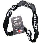 Zapięcie rowerowe łańcuch Spencer ZS5604 3.5x650 mm na szyfr