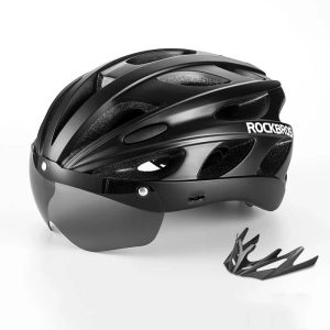 Kask rowerowy z okularami ROCKBROS TT-16 58-65 cm
