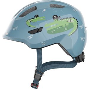 Kask rowerowy dziecięcy ABUS Smiley 3.0 blue croco
