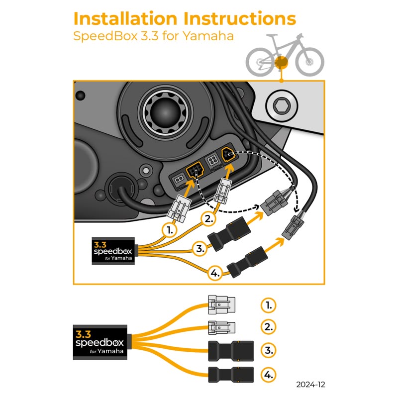 Speedbox 3.3 do silników Yamaha (PW-X3, PW-S2, PW-XM)