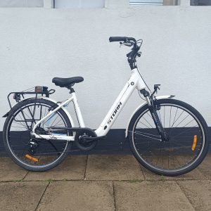 Rower elektryczny Storm E-Diamond Pro 1.0 26" VBR perłowy