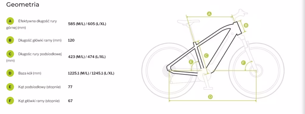 Geometria Ecobikem RX 500 MAX