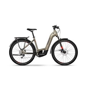 Rower elektryczny Haibike Trekking 8 Low sand/red/blue