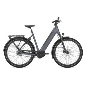 Rower elektryczny Gazelle Ultimate C5+ meteor grey (mat) niski przekrok