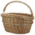 Koszyk rowerowy na kierownicę Klickfix Wicker