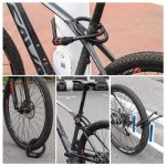 Zapięcie rowerowe ROCKBROS RKS507-1BK na szyfr