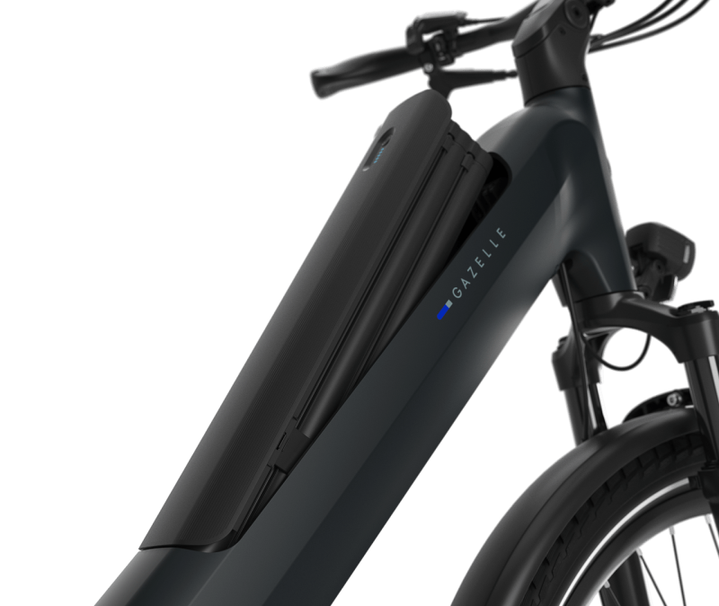 Rower elektryczny Gazelle Ultimate C380 teal grey