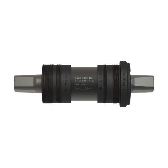 SHIMANO BB-UN101 Bottom Bracket, Square, 122.5 (D-NL) mm, 68 (BSA) mm
