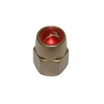 Oryginalna ozdobna nakrętka osi tylnej Gazelle Nexus 3/8" x 21mm