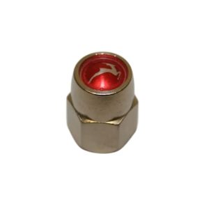 Oryginalna ozdobna nakrętka osi tylnej Gazelle Nexus 3/8" x 21mm